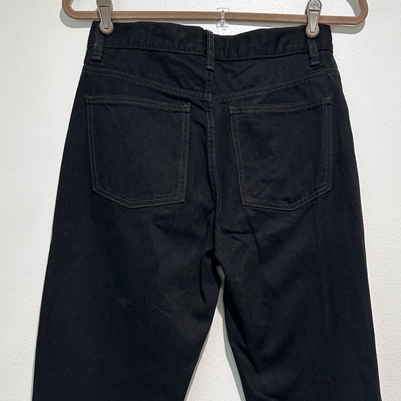 Uniqlo Black Straight Jeans Size 26x32 - Picture 5 of 5
